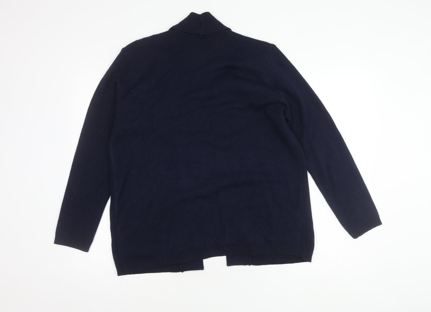 Classic Women's Blue Cardigan Size 12