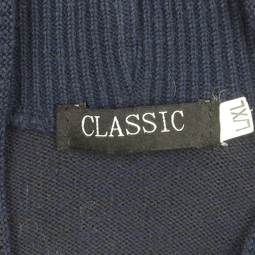 Classic Women's Blue Cardigan Size 12