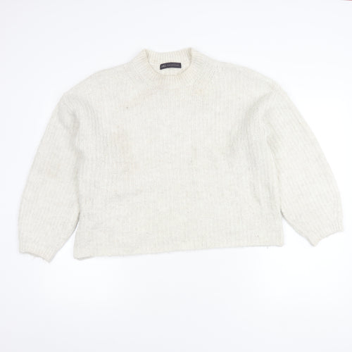 Marks and Spencer Women's Ivory Pullover Jumper, Medium