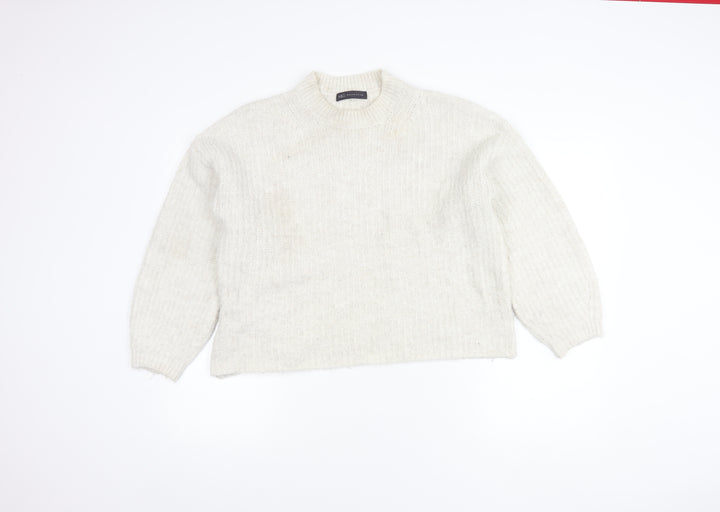 Marks and Spencer Women's Ivory Pullover Jumper, Medium