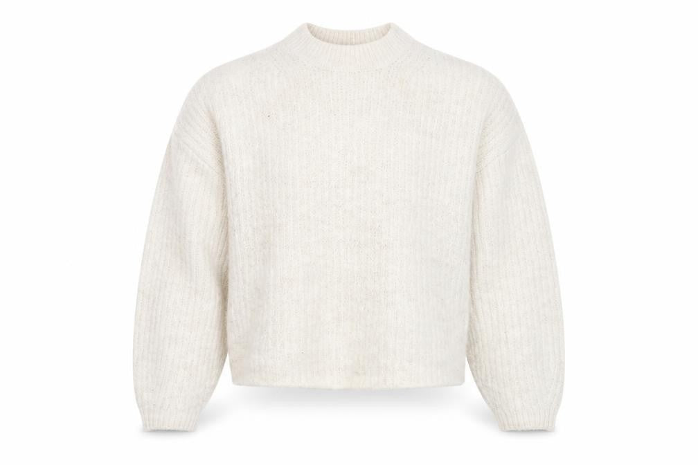 Front view of Marks & Spencer Women's Ivory jumper, Medium