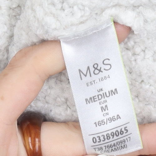Marks and Spencer Women's Ivory Pullover Jumper, Medium