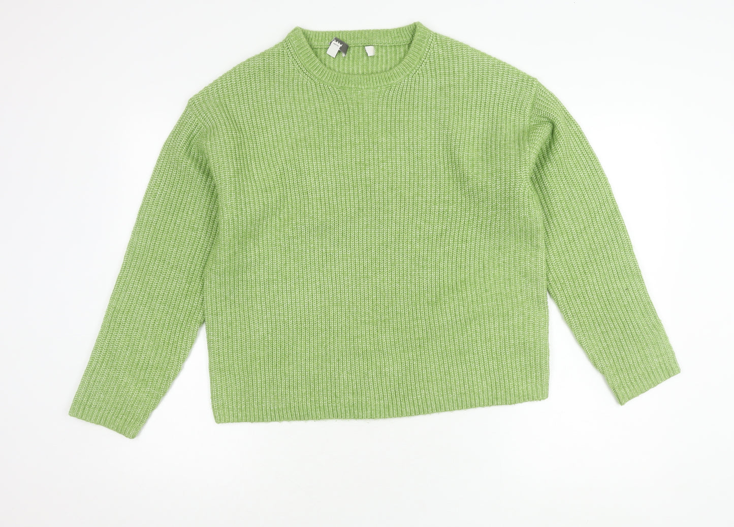 Marks and Spencer Women's Green Knit Pullover Jumper M