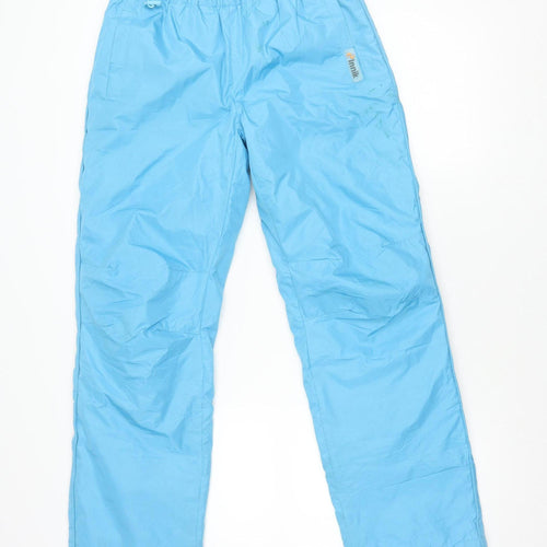 Innik Unisex Blue Trousers S, Elastic Waist, Drawstring