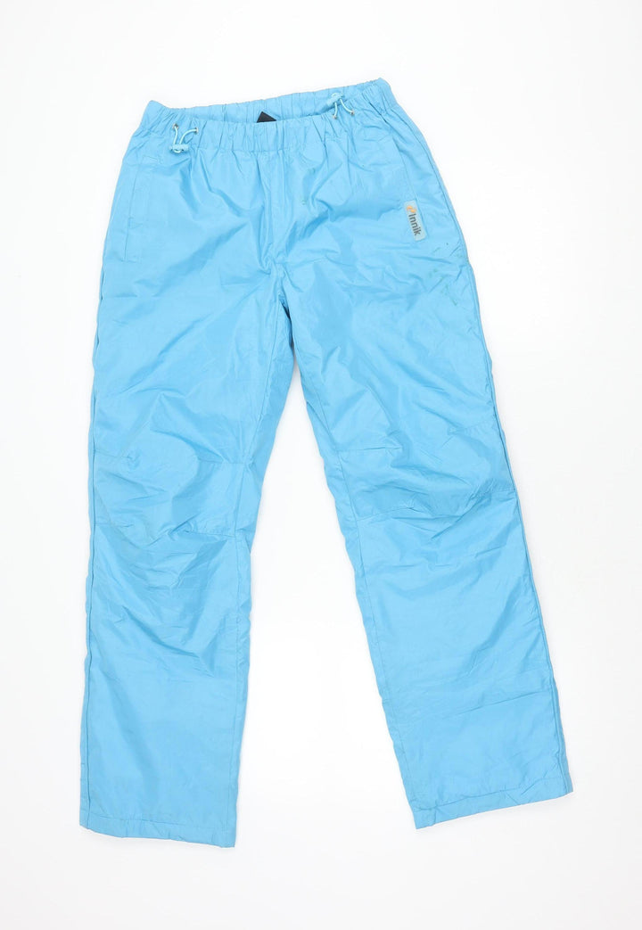 Innik Unisex Blue Trousers S, Elastic Waist, Drawstring