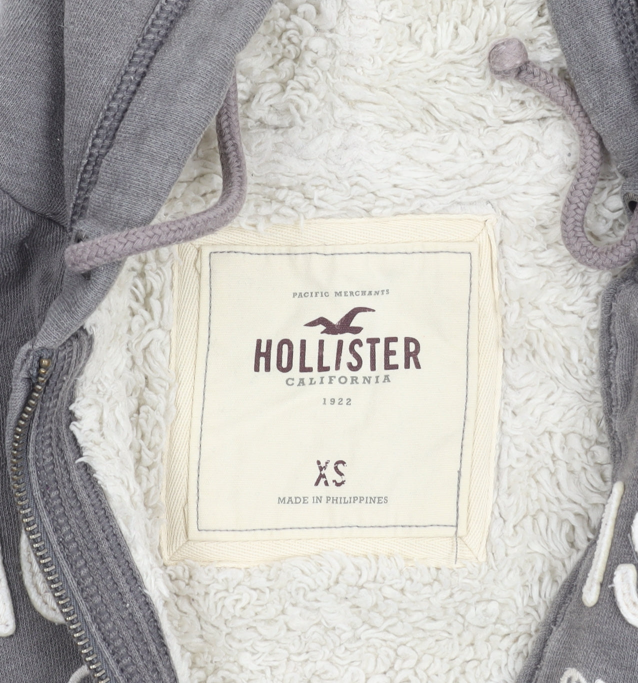 Hollister Women's Grey Basic Jacket XS