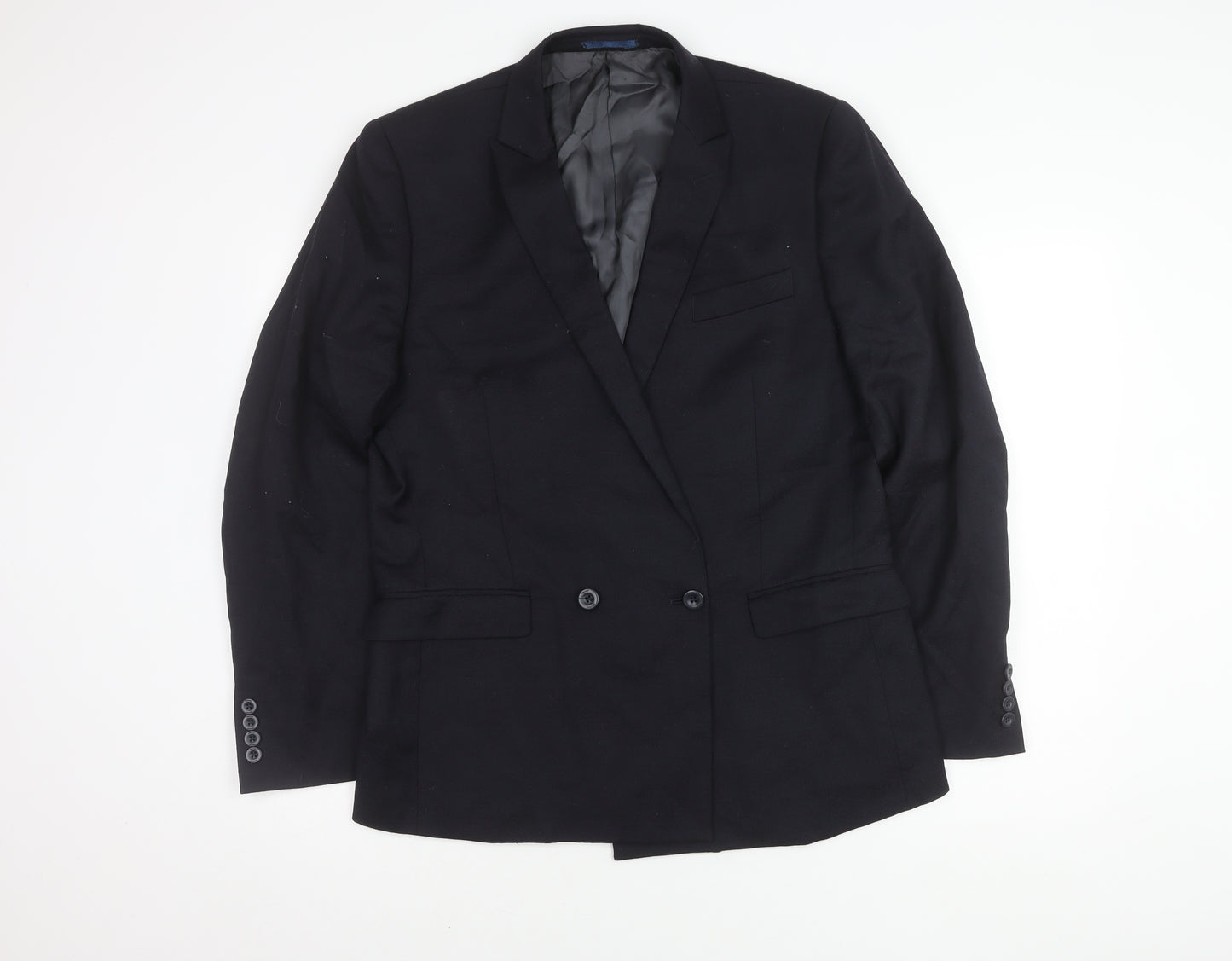 DKNY Men's Black Slim Fit Blazer 42 R - New