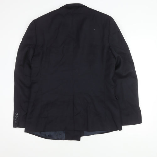 DKNY Men's Black Slim Fit Blazer 42 R - New