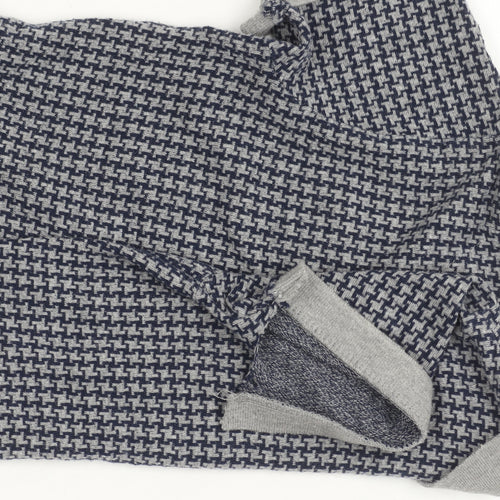 Lyle & Scott Boys Grey Houndstooth Polo Shirt 8-9 Years