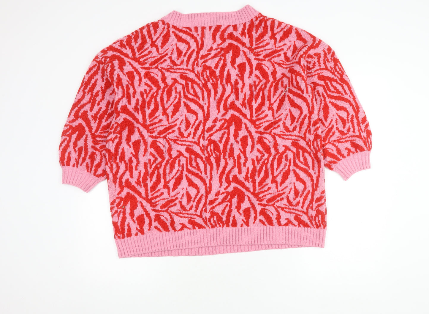 Yours Women’s V-Neck Knit Jumper 22/24 Multicoloured