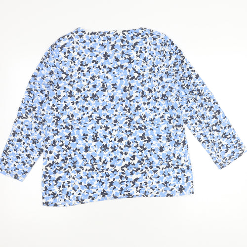 Viyella Women's Multicoloured Floral XL Top