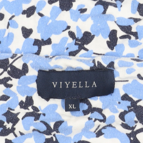 Viyella Women's Multicoloured Floral XL Top