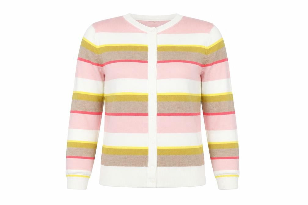 Front view of Marks & Spencer Women's Multicoloured Cardigan, size 12