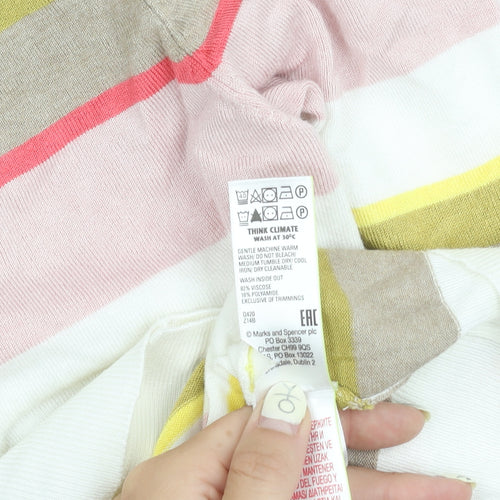 Marks and Spencer Women's Multicoloured Cardigan Size 12