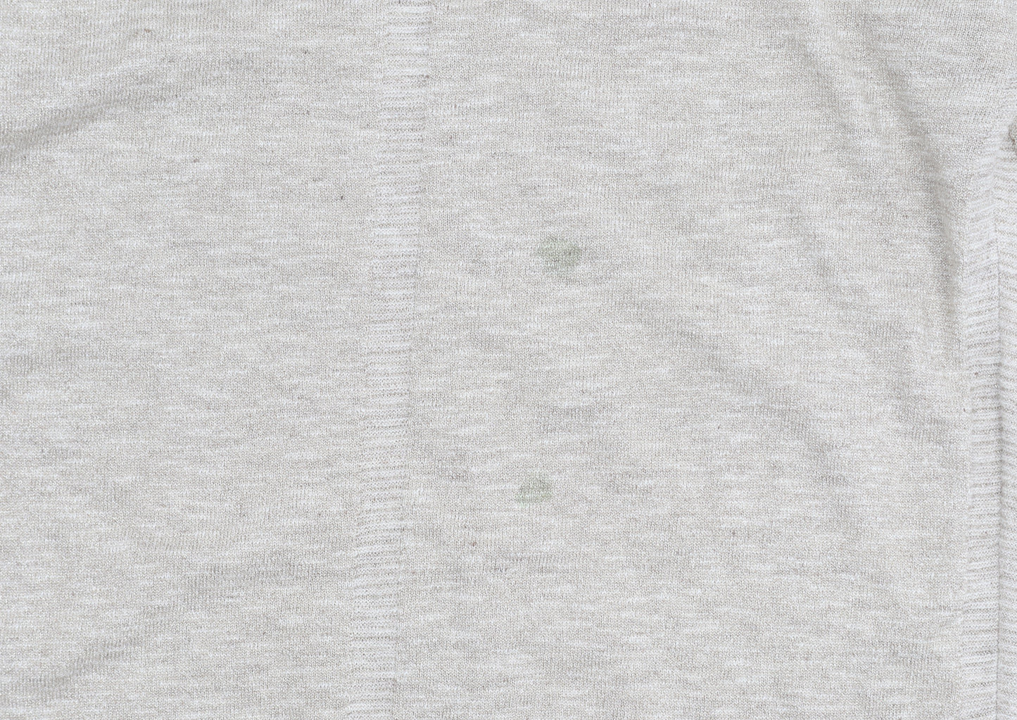 Pure Collection Women's Beige V-Neck Knit Jumper Size 14