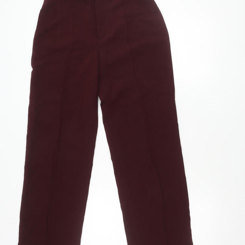 ZARA Women's Red Trousers, Size S, Excellent