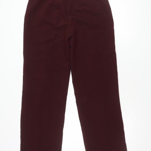ZARA Women's Red Trousers, Size S, Excellent
