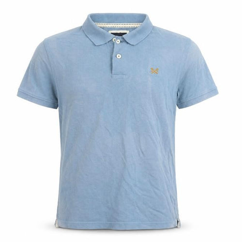 Crew Clothing Men's Blue Polo Shirt M - Stylish & Comfy