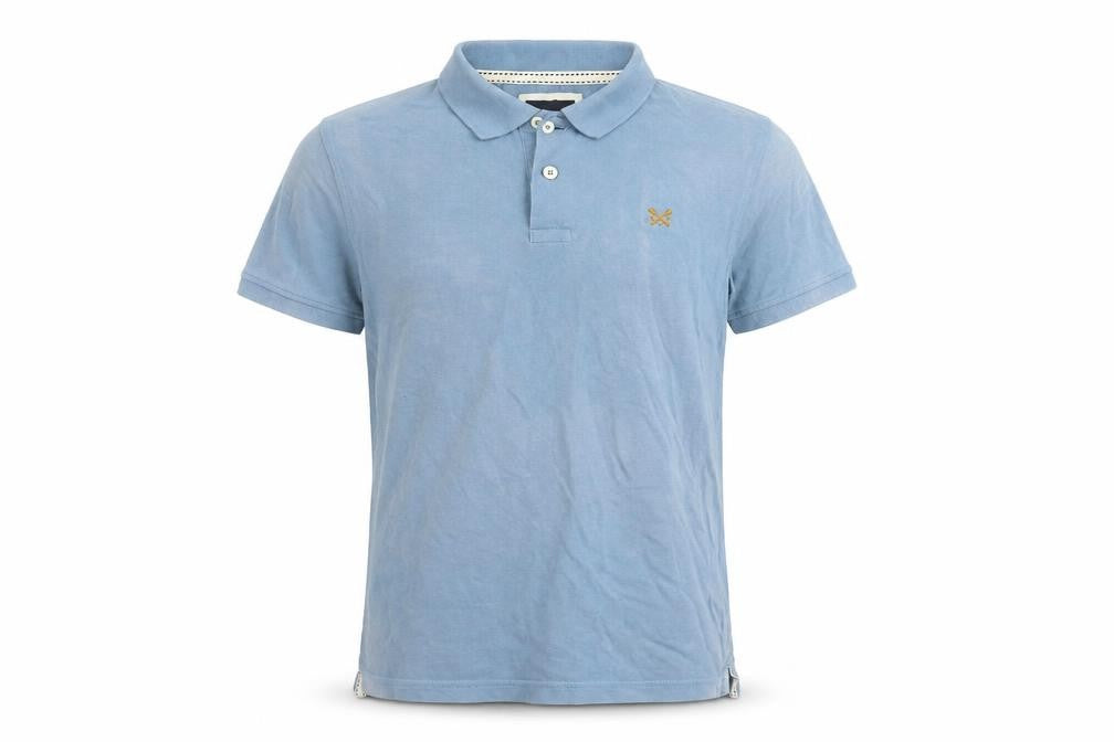 Crew Clothing Men's Blue Polo Shirt M - Stylish & Comfy