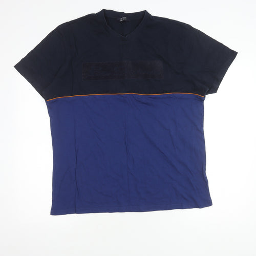 Ben Sherman Men's Blue T-shirt, Size XL.