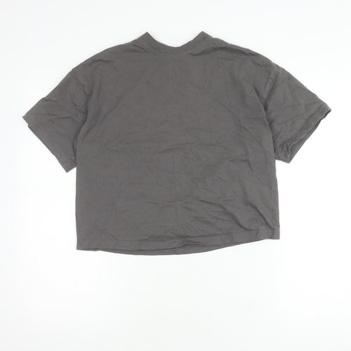 H&M Women's Grey Basic T-Shirt XS, Casual Essential