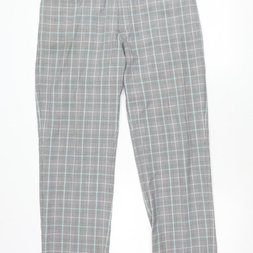 Stromberg Men's Grey Check Trousers 36L Business Style
