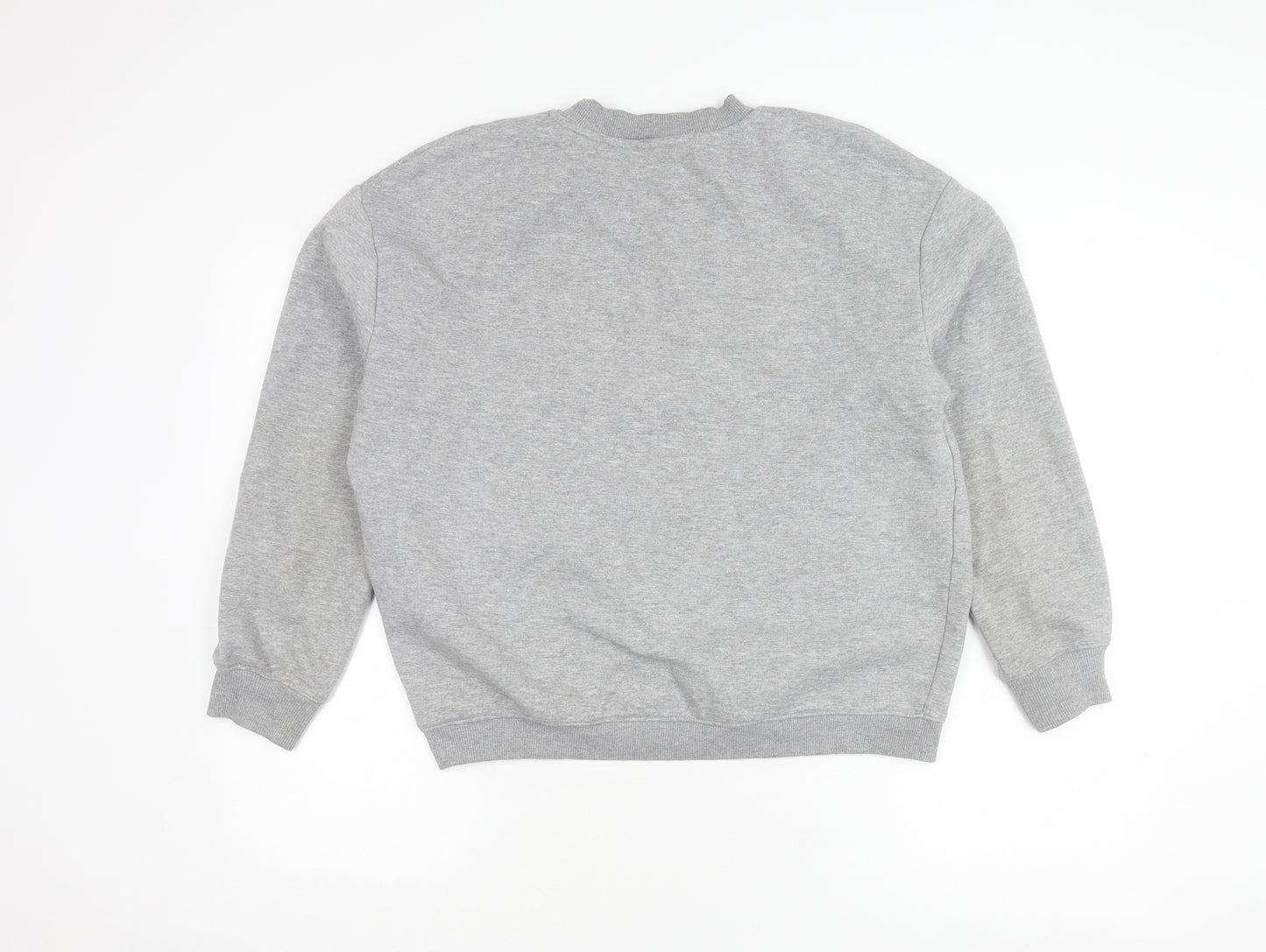 Pimkie Women's Grey Graphic Pullover Sweatshirt Size 12