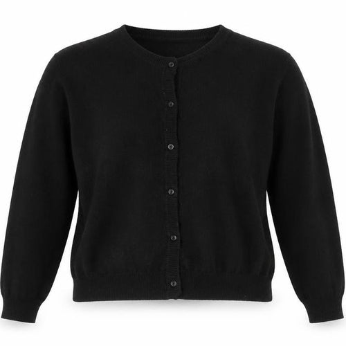 Brave Soul Women's Black Cardigan Size 12 Round Neck