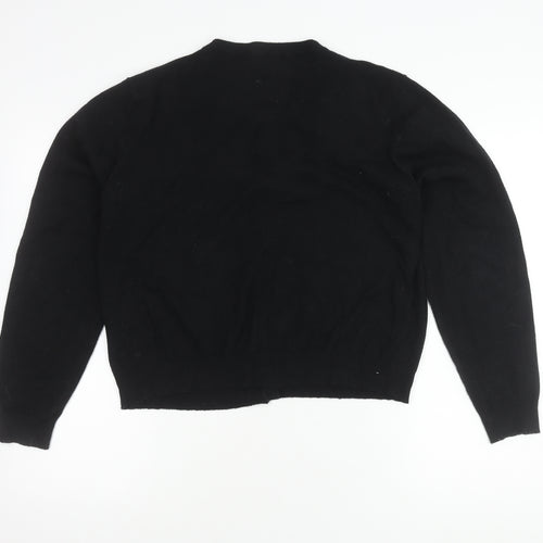 Brave Soul Women's Black Cardigan Size 12 Round Neck
