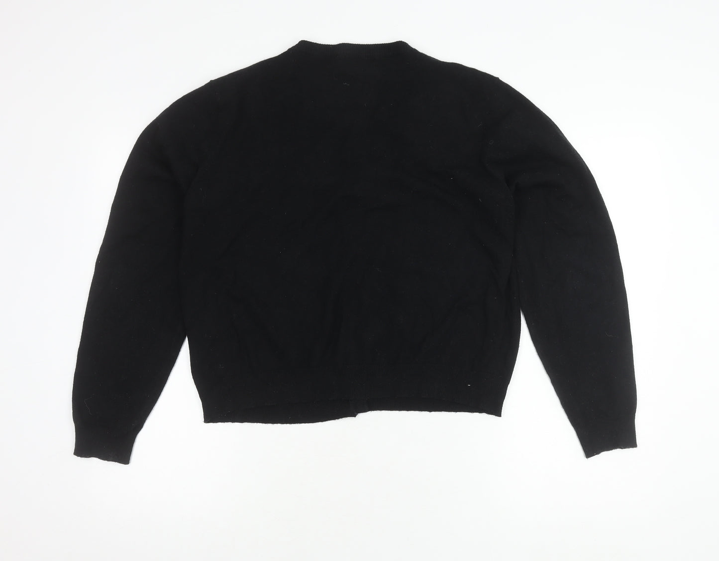 Brave Soul Women's Black Cardigan Size 12 Round Neck