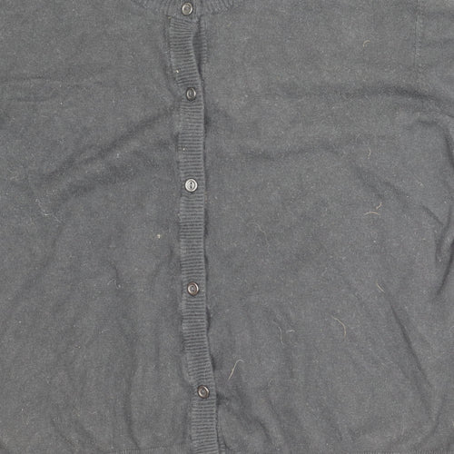 Brave Soul Women's Black Cardigan Size 12 Round Neck