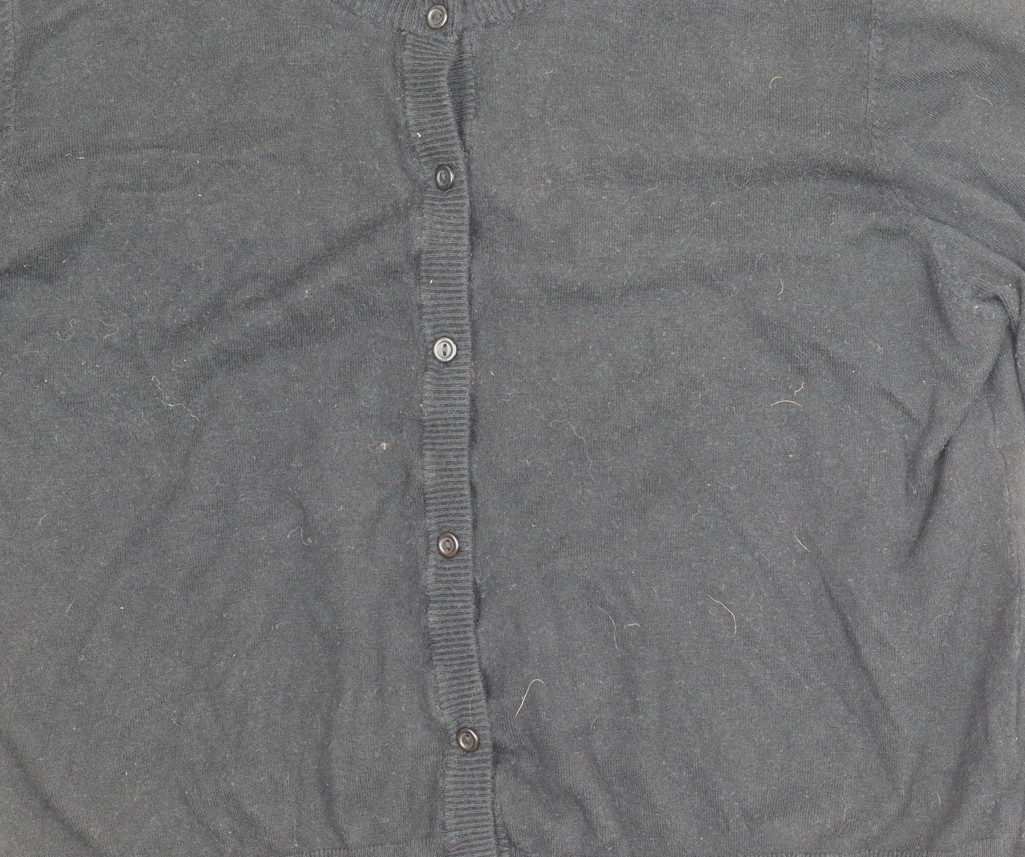 Brave Soul Women's Black Cardigan Size 12 Round Neck