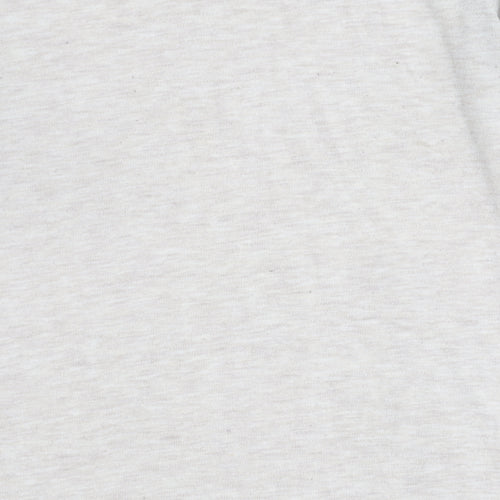 Next Women's Beige Long Sleeve Mock Neck Top