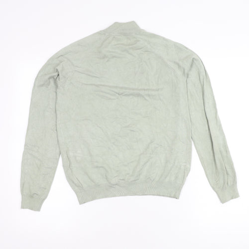 Pieces Women's Green Pullover Jumper Size M