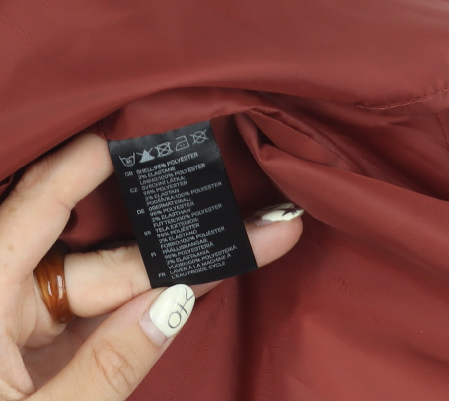 H&M Women's Pink Strappy Dress Size 10