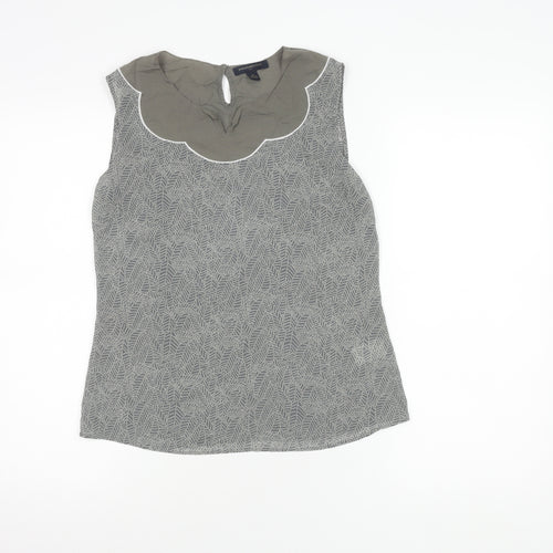 Banana Republic Women's Grey XS Blouse Sleeveless