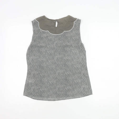 Banana Republic Women's Grey XS Blouse Sleeveless