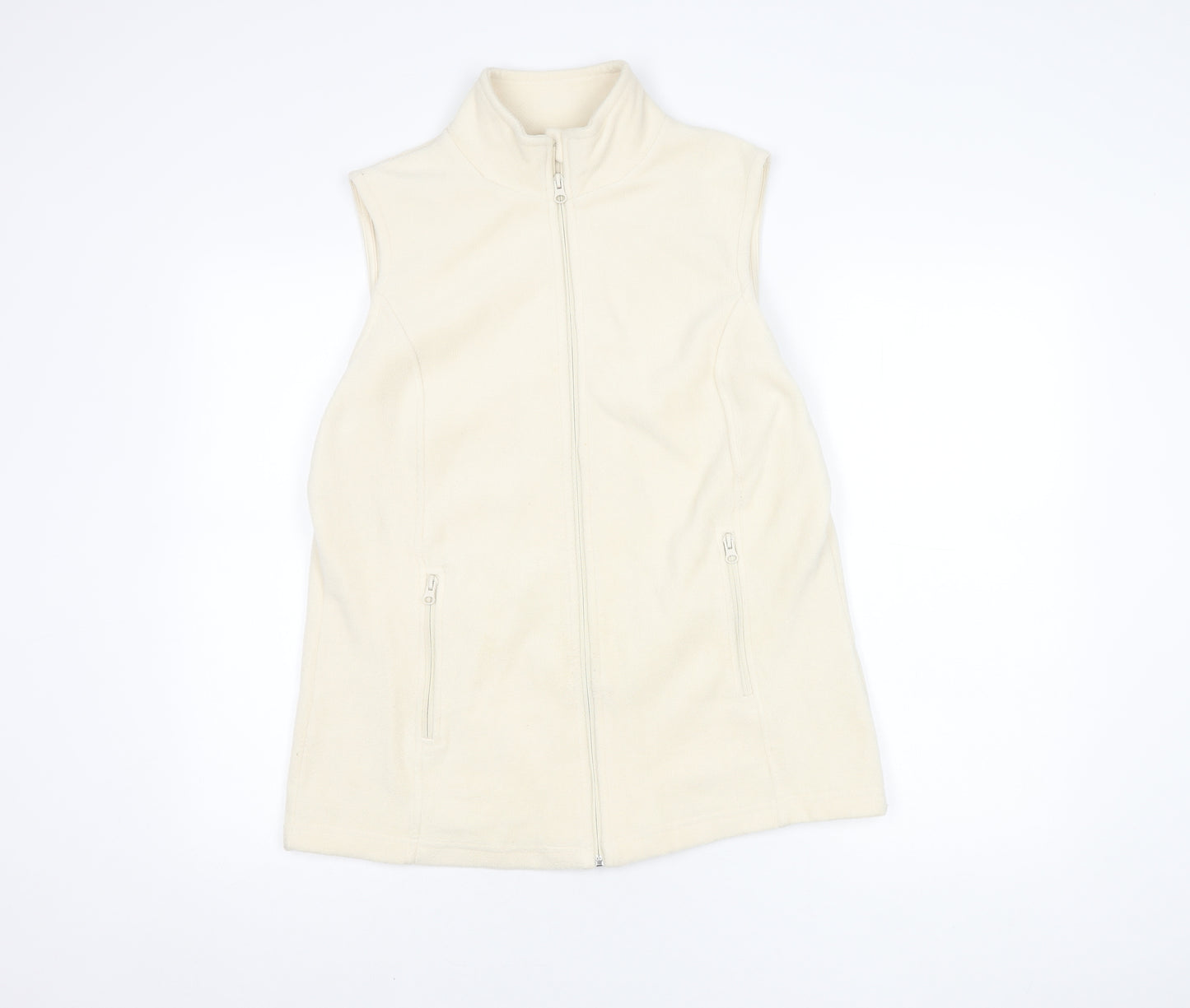 Damart Women's Ivory Fleece Waistcoat Size 14/18