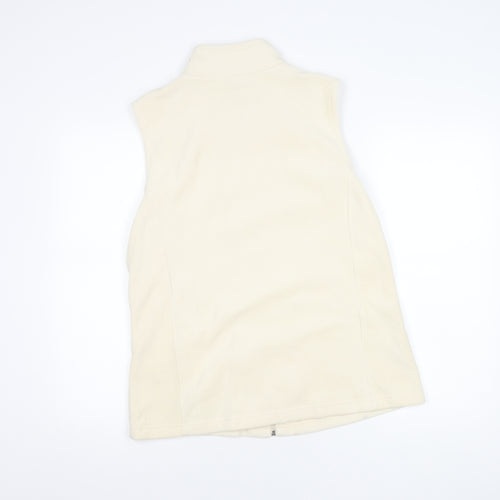 Damart Women's Ivory Fleece Waistcoat Size 14/18