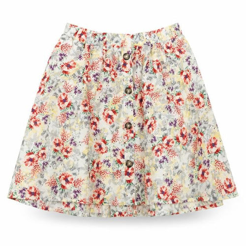 Marks and Spencer Floral Skirt Set Women Multicoloured UK 8
