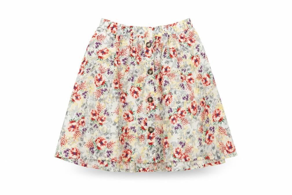 Marks and Spencer Floral Skirt Set Women Multicoloured UK 8