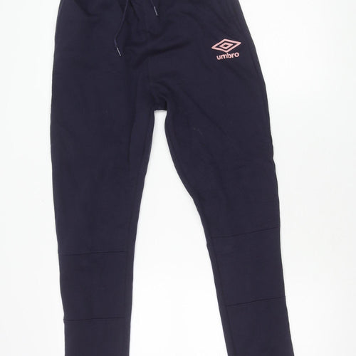 Umbro Teens Blue Jogger Trousers - L