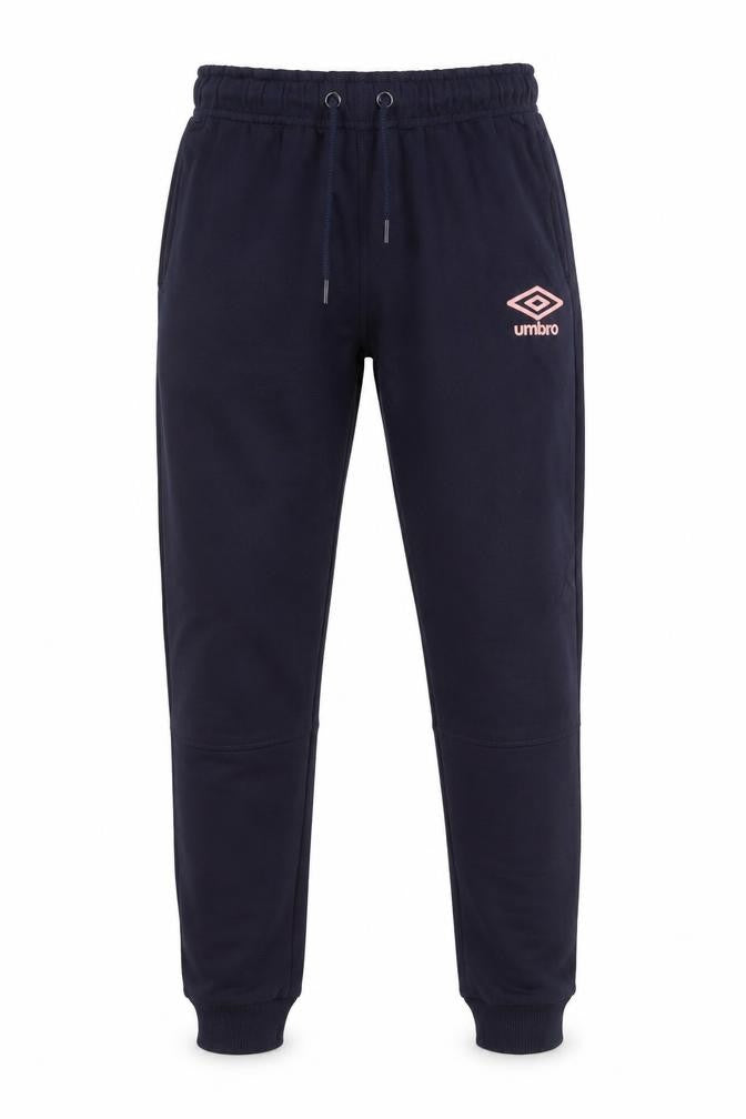 Front view of Umbro Teens Blue Jogger Trousers - L