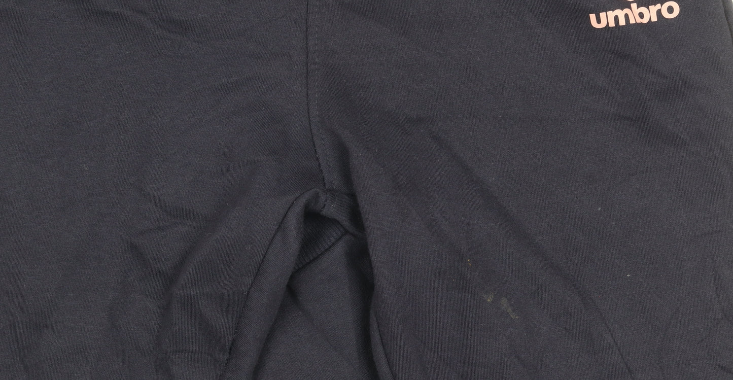 Umbro Teens Blue Jogger Trousers - L