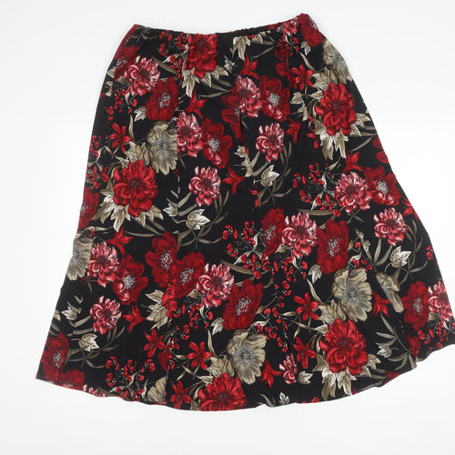 Saloos Women's Floral Midi Skirt, Size 22