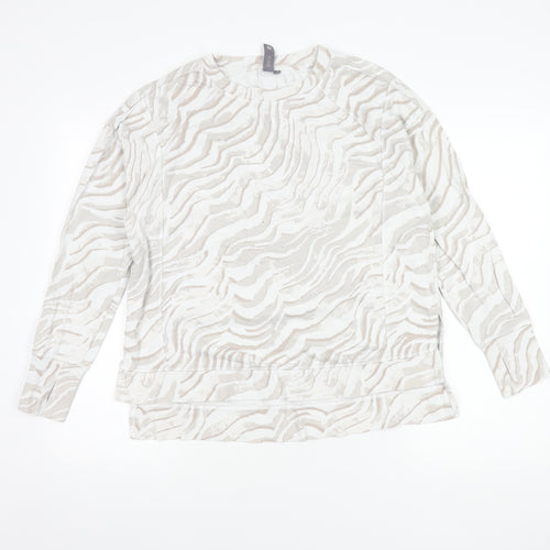 Sweaty Betty Women's Ivory Pullover Sweatshirt, Size S
