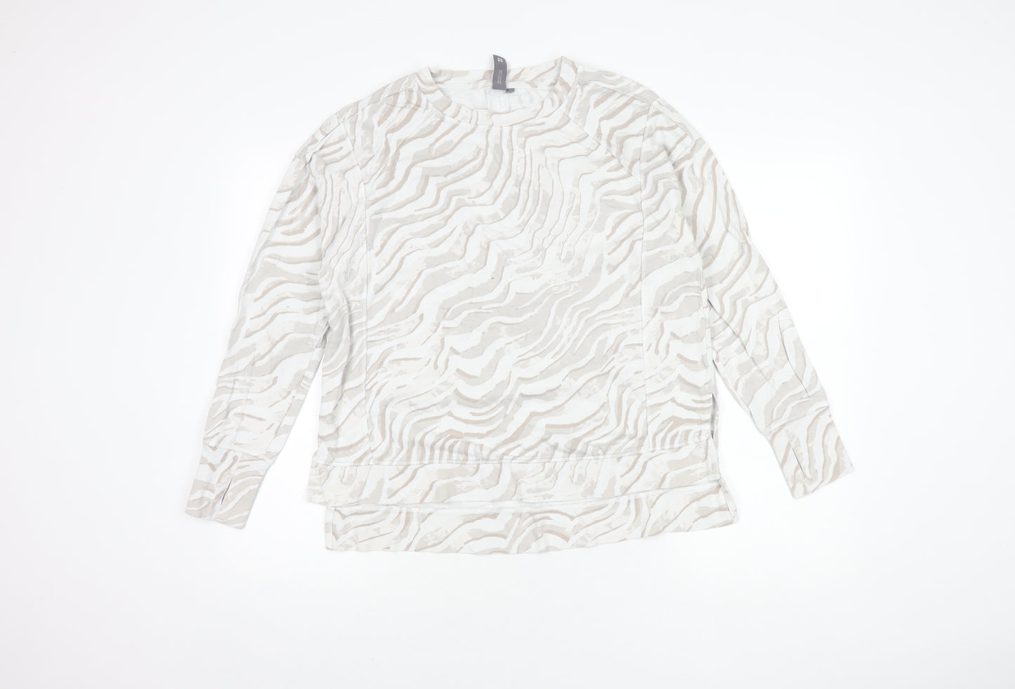 Sweaty Betty Women's Ivory Pullover Sweatshirt, Size S