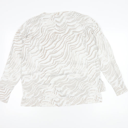 Sweaty Betty Women's Ivory Pullover Sweatshirt, Size S