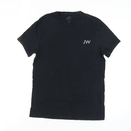 Jack Wills Men's Black XS Crew Neck T-Shirt