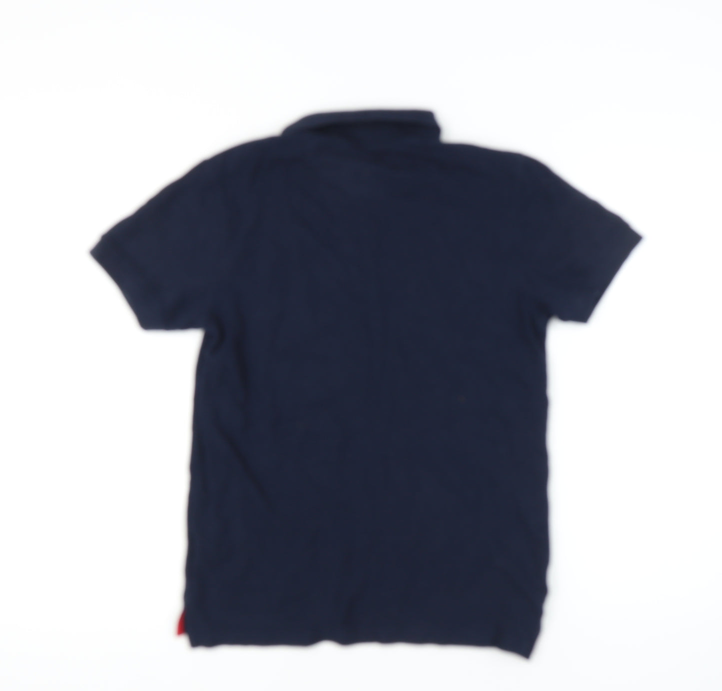 Slazenger Men's Blue Polo Shirt M, Short Sleeve, Cotton